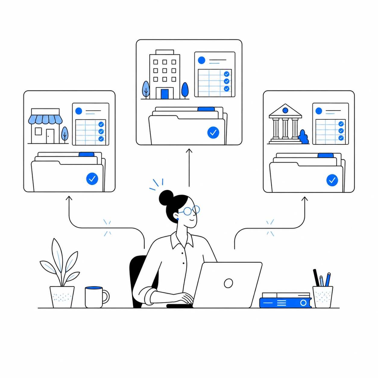 Accountants Illustration